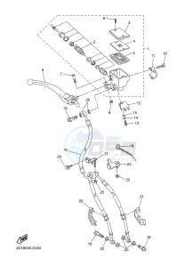 FZ1-N FZ1 (NAKED) 1000 (1EC4 1EC5 1EC6) drawing FRONT MASTER CYLINDER