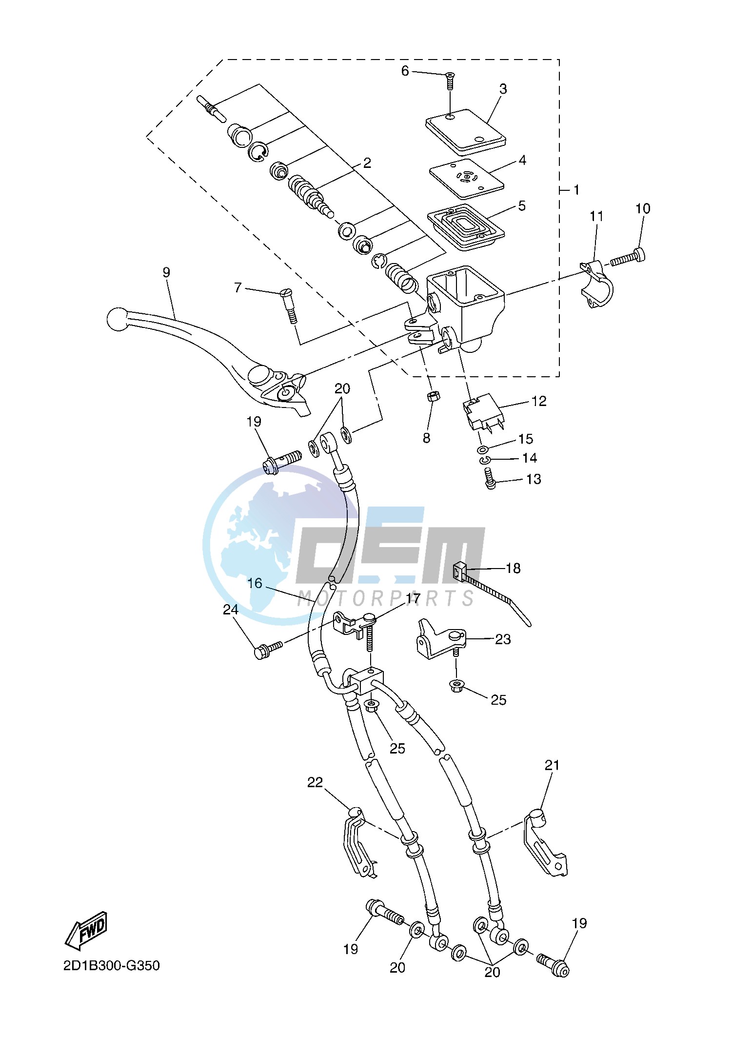 FRONT MASTER CYLINDER