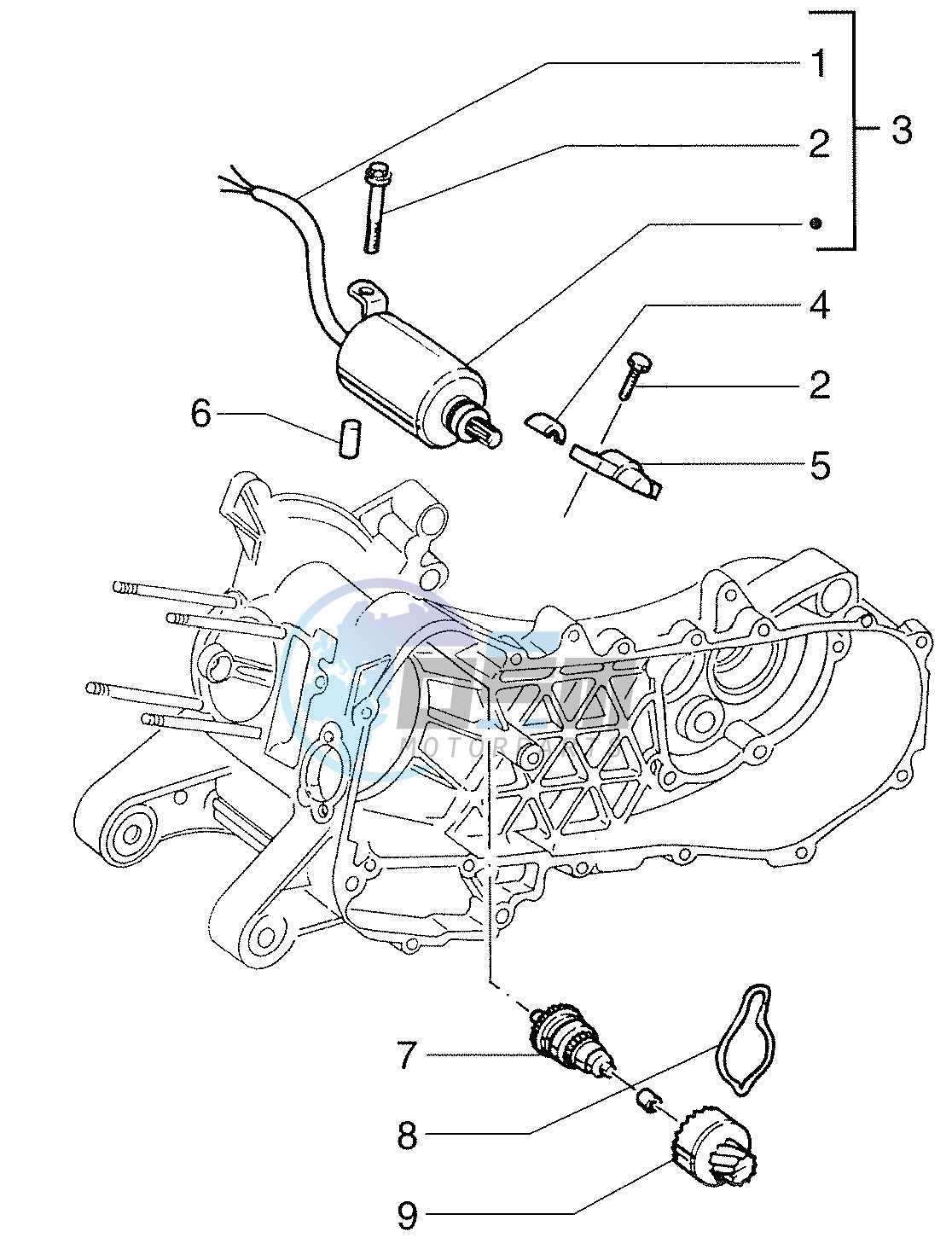 Starter assembly