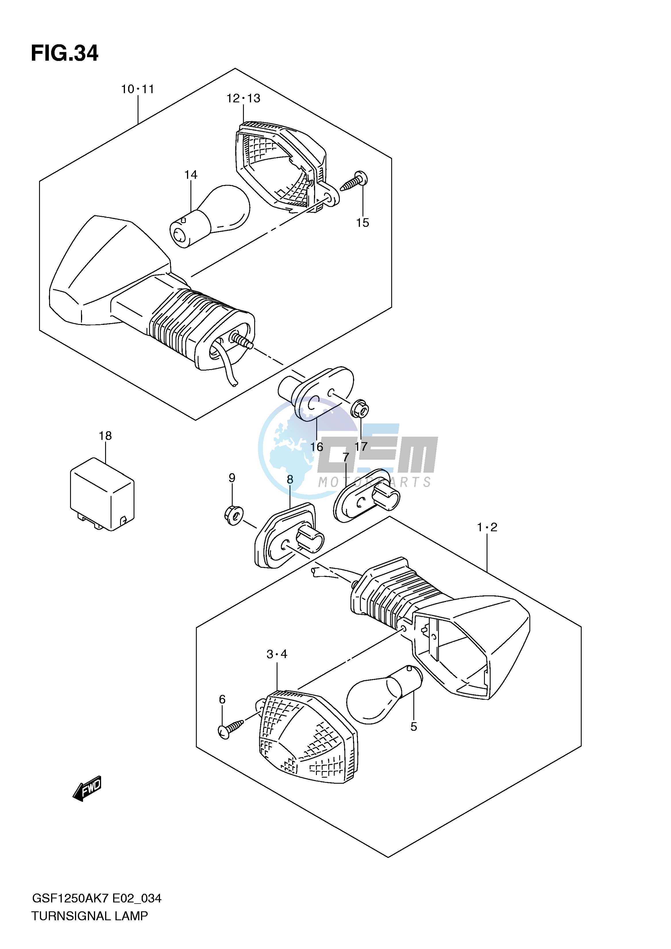 TURNSIGNAL LAMP