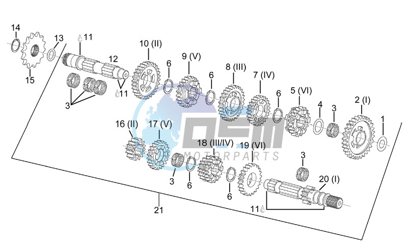 Transmission 6 speed