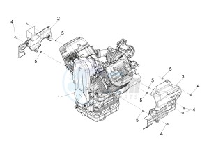 California 1400 Touring SE ABS 1380 USA CND drawing Motor-Completeringen