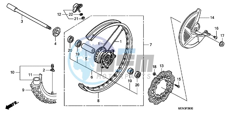 FRONT WHEEL