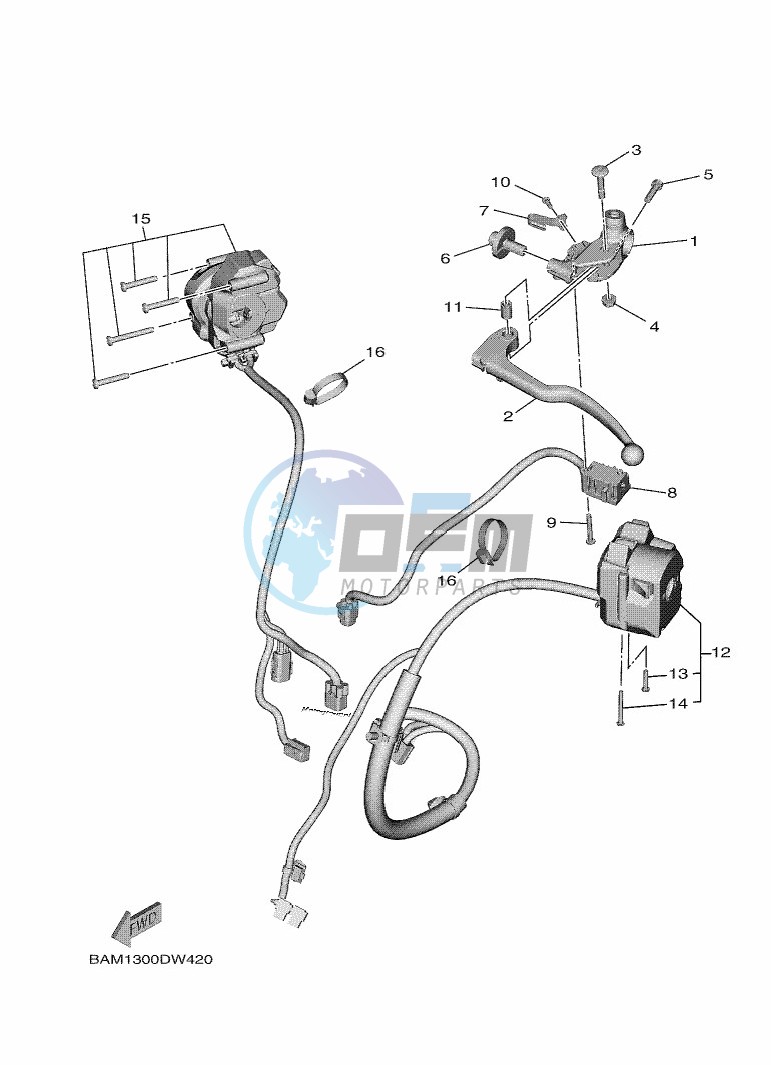 HANDLE SWITCH & LEVER