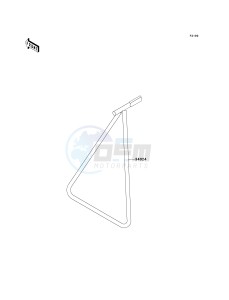 KX 250 R (R6F-R7F) R7F drawing STAND-- S- -