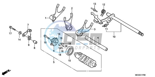 GEARSHIFT DRUM