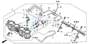 CBR1000RA9 Europe Direct - (ED / ABS) drawing THROTTLE BODY