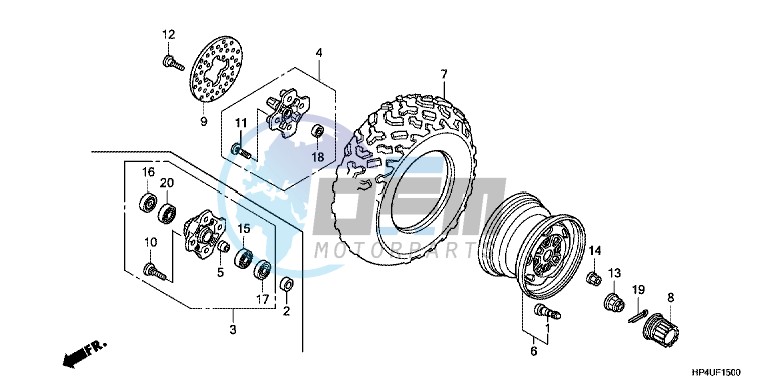 FRONT WHEEL