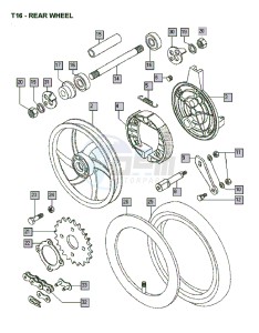 FLEXER_XL_45kmh_K8-L0 50 K8-L0 drawing Rear wheel