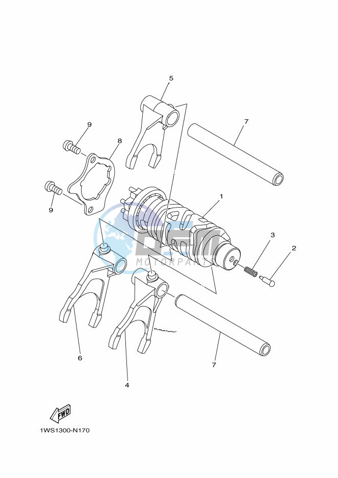 SHIFT CAM & FORK