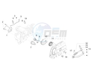 FLY 50 4T 4V USA (NAFTA) drawing Stater - Electric starter