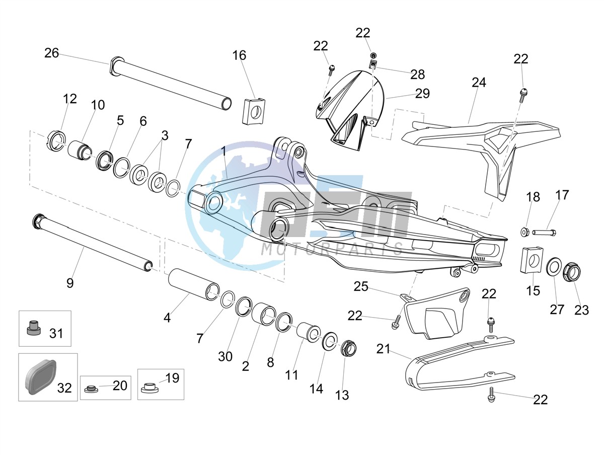 Swing arm