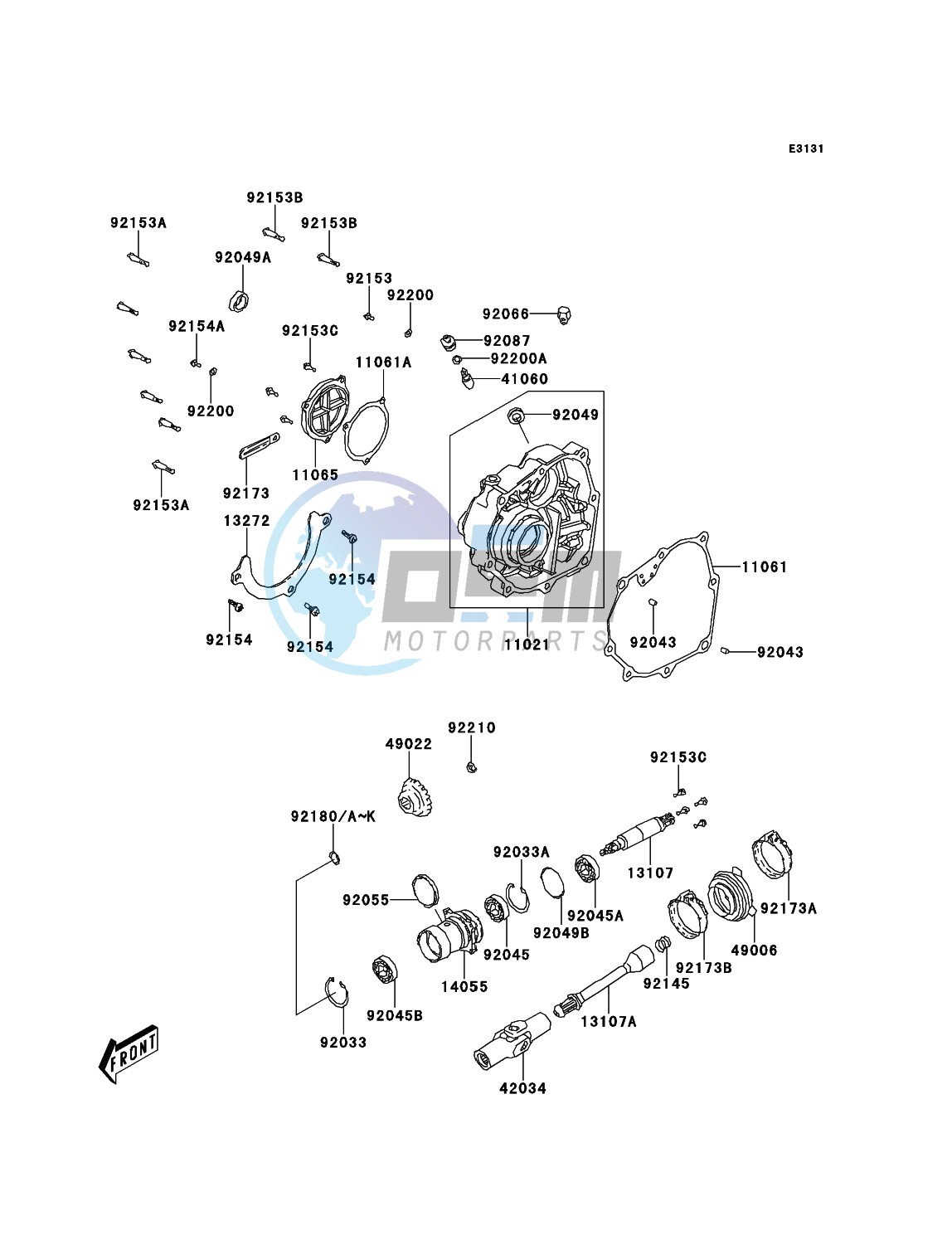 Front Bevel Gear