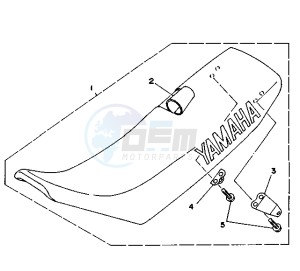 WR 250 drawing SEAT