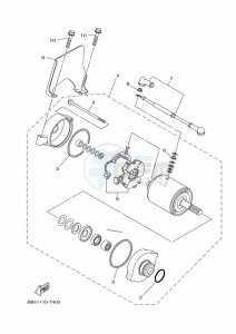 YFM450FWBD KODIAK 450 EPS (BHT2) drawing STARTING MOTOR