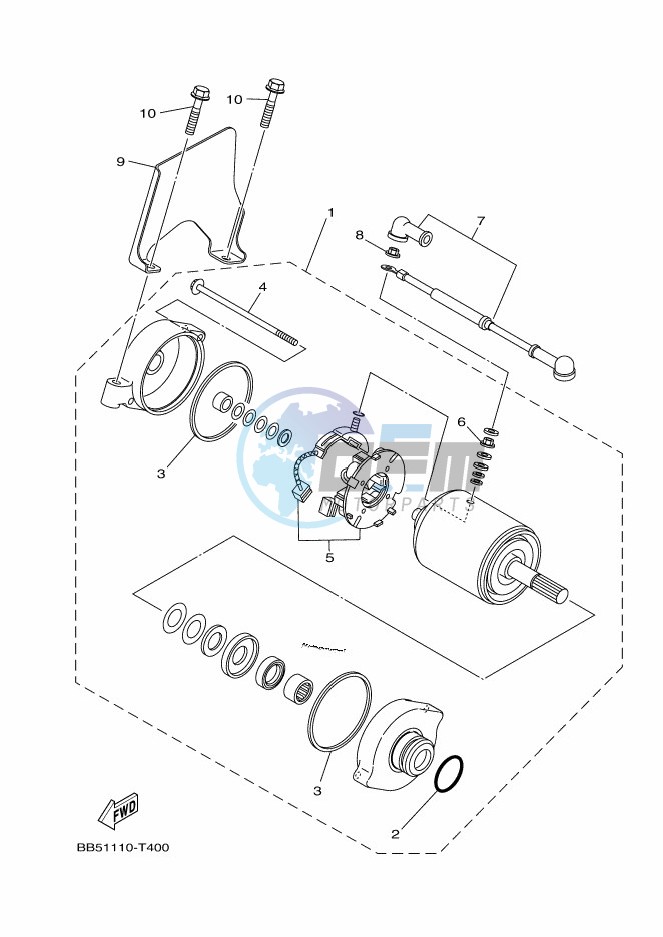 STARTING MOTOR