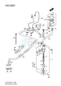 GSX-S1000F ABS EU drawing REAR MASTER CYLINDER