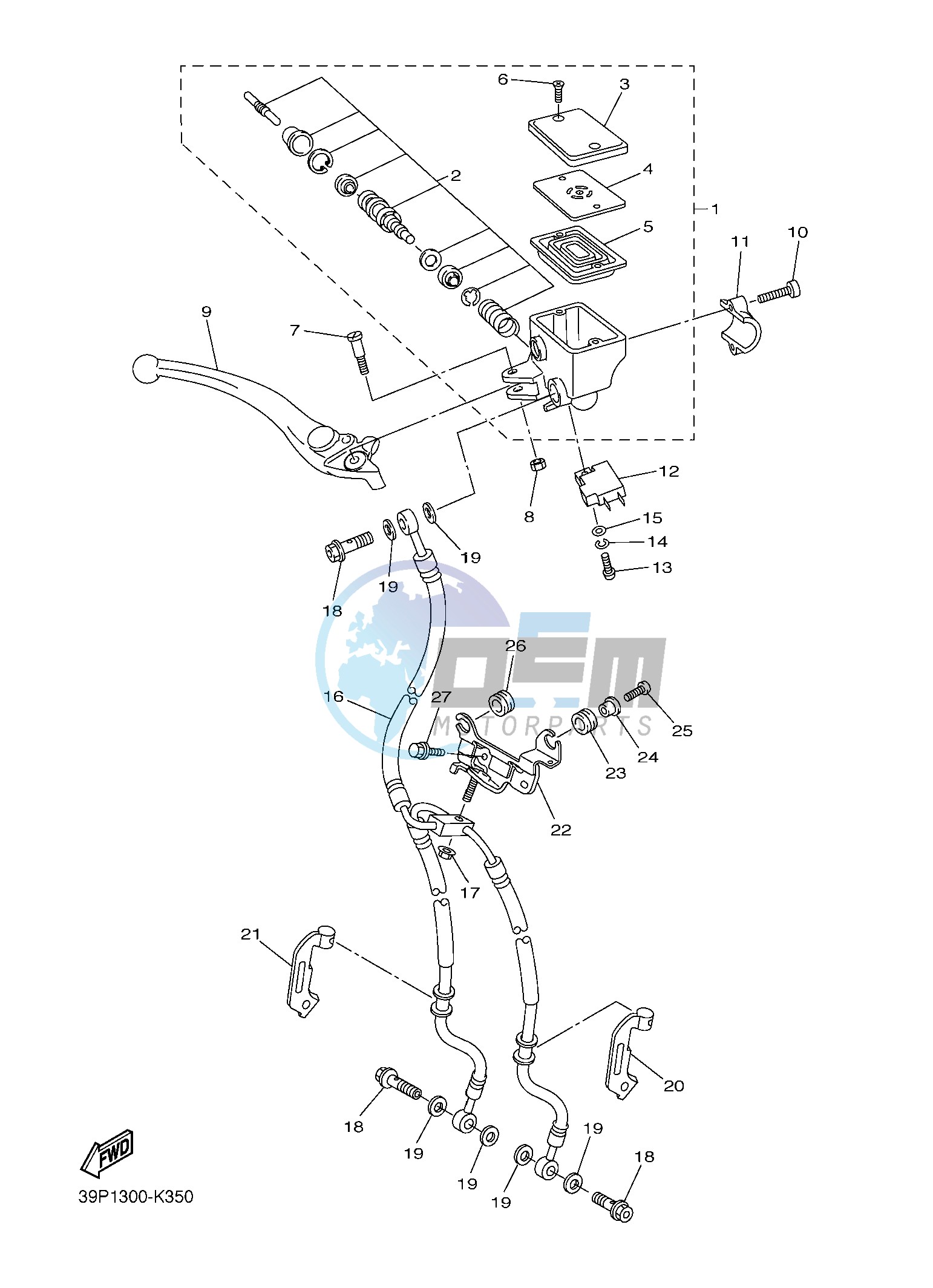 FRONT MASTER CYLINDER