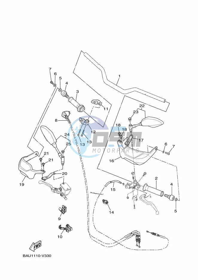 STEERING HANDLE & CABLE