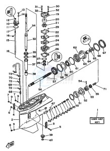 60FEO-60FETO drawing LOWER-CASING-x-DRIVE-1