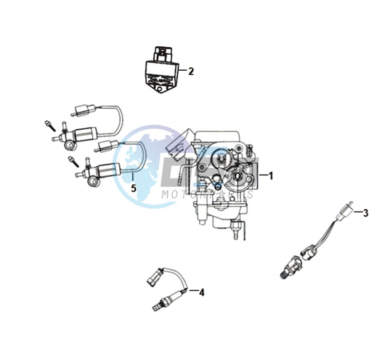 CARBURETOR / ECU UNIT