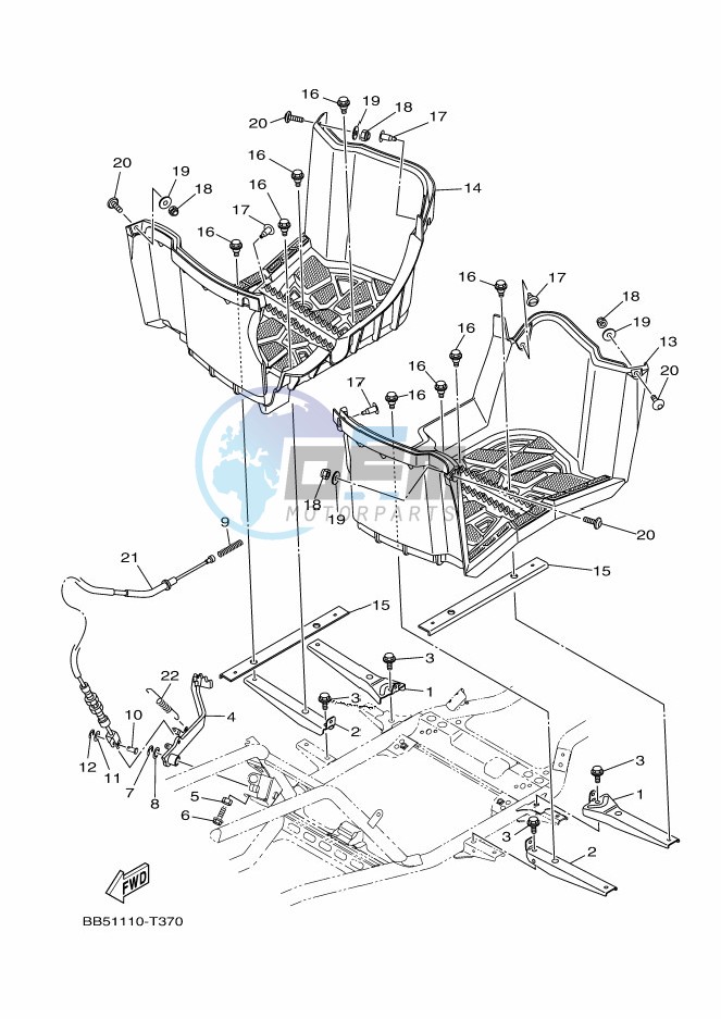 STAND & FOOTREST