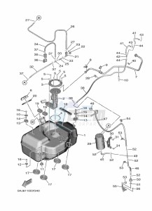 YXE1000EWS YX10ERPLP (B4MR) drawing FUEL TANK