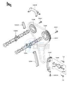 ZG 1200 B [VOYAGER XII] (B1-B5) [VOYAGER XII] drawing CAMSHAFT_TENSIONER