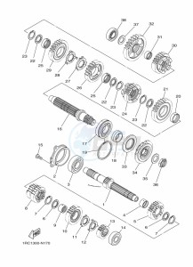 MT-09 MTN850-A (BS2M) drawing TRANSMISSION