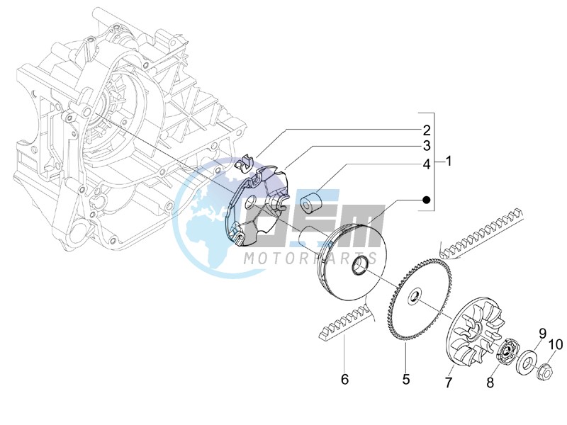 Driving pulley