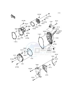 NINJA_ZX-6R_ABS ZX636FEF FR GB XX (EU ME A(FRICA) drawing Engine Cover(s)