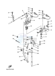 LF225TXR drawing THROTTLE-CONTROL-1