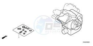 VT750CA9 Korea - (KO / ST) drawing GASKET KIT B