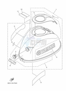 F2-5BMHS drawing FAIRING-UPPER