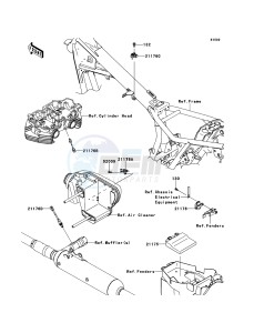 W800 EJ800ACF GB XX (EU ME A(FRICA) drawing Fuel Injection