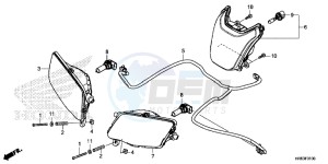 TRX500FA5H TRX500FA ED drawing HEADLIGHT