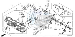 CBR1000SG CBR1000 - Fireblade SP Europe Direct - (ED) drawing THROTTLE BODY