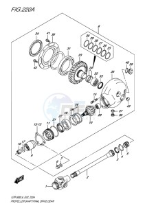 VZR1800BZ BOULEVARD EU drawing PROPELLER SHAFT_FINAL DRIVE GEAR