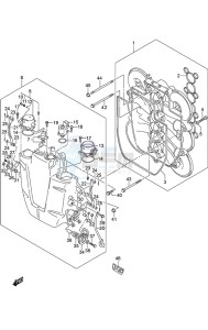 DF 200 drawing Throttle Body