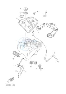 CW50 NEO'S (2JD3) drawing FUEL TANK