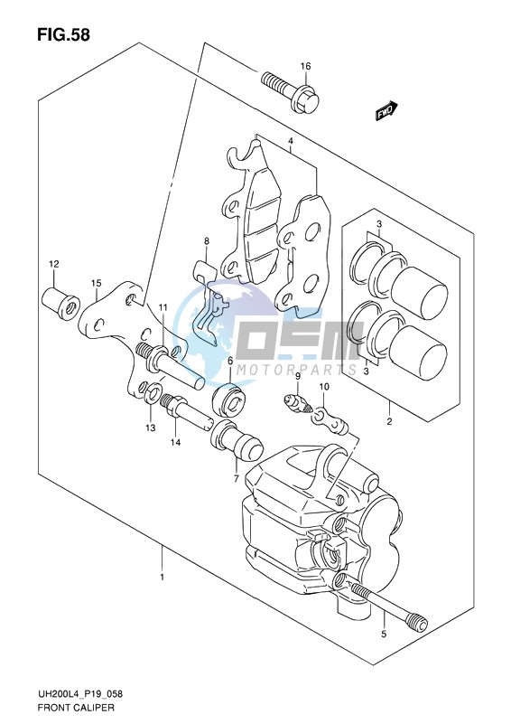 FRONT CALIPER