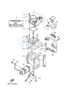 F225CETL drawing THROTTLE-BODY