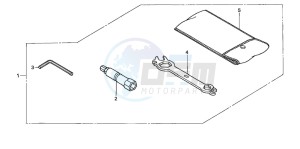 XR400R drawing TOOLS