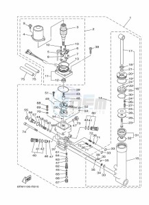 F25GETL drawing POWER-TILT-ASSEMBLY