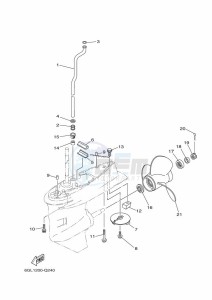 F40JMHD drawing PROPELLER-HOUSING-AND-TRANSMISSION-2