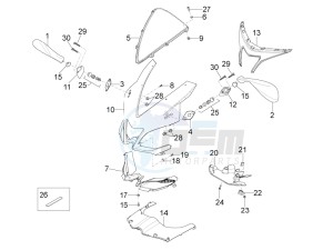 RS4 50 2t drawing Front Fairing