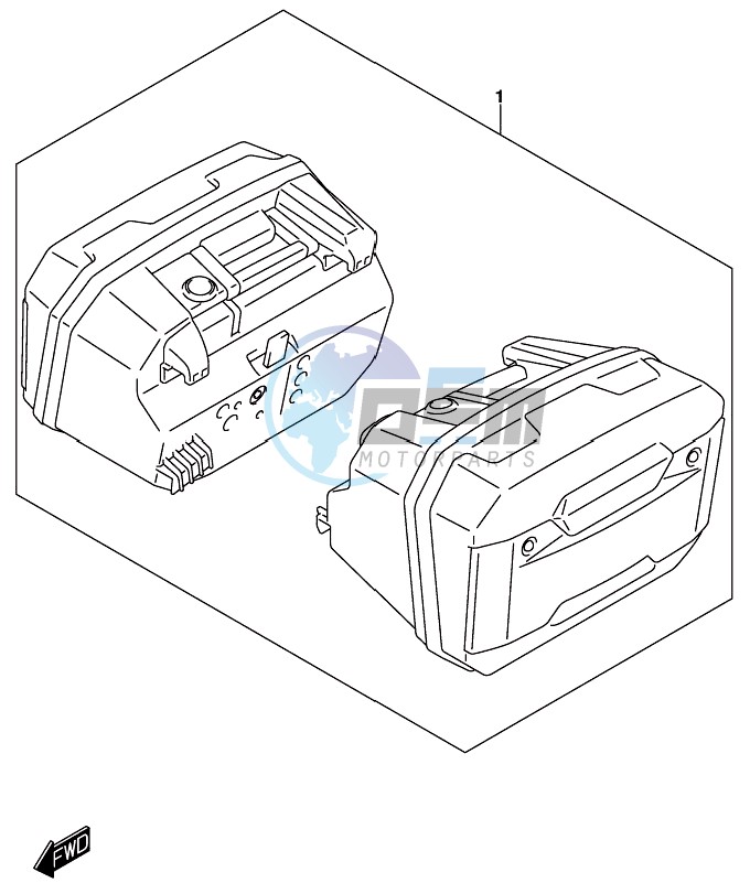 OPTIONAL (SIDE CASE SET)