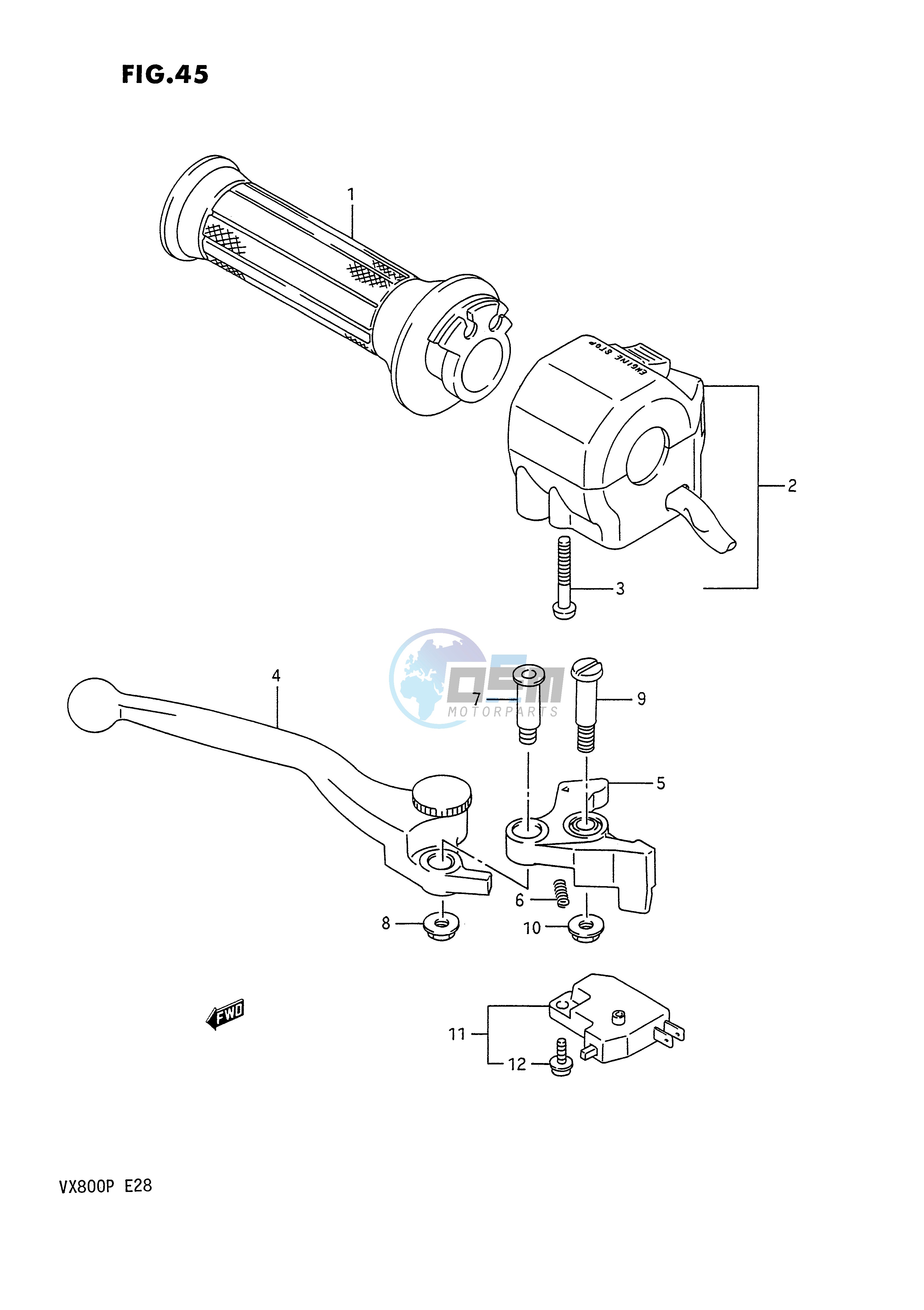 RIGHT HANDLE SWITCH