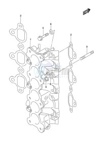 DF 250 drawing Intake Manifold