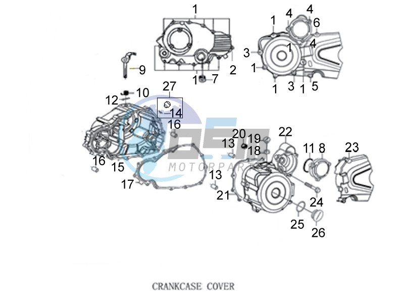 Crankcase cover